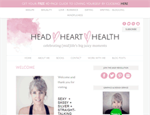 Tablet Screenshot of head-heart-health.com